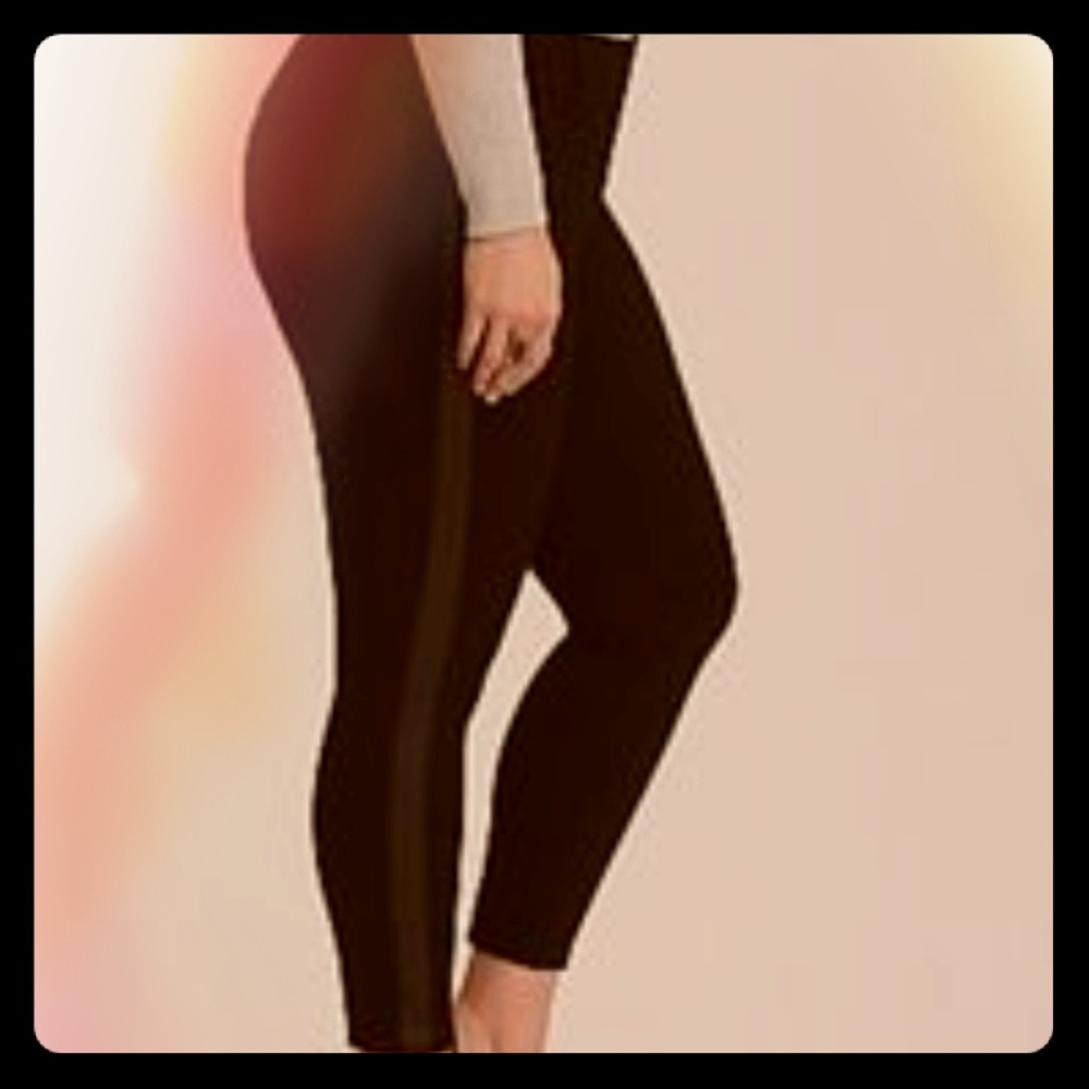 Torrid black strip tux crop trouser !Final Price!